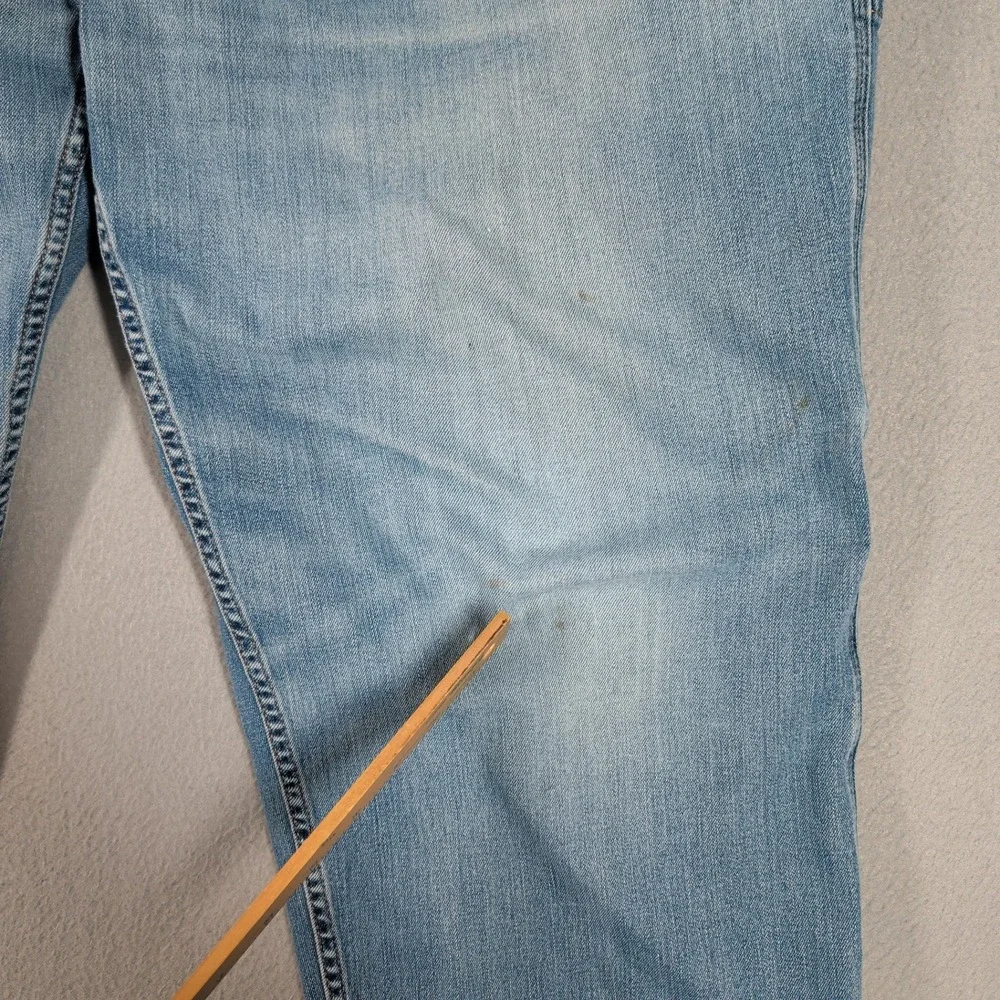 Carhartt Carpenter Jeans Mens 46x30 Blue BD2808-M Relaxed Fit Rugged Workwear
